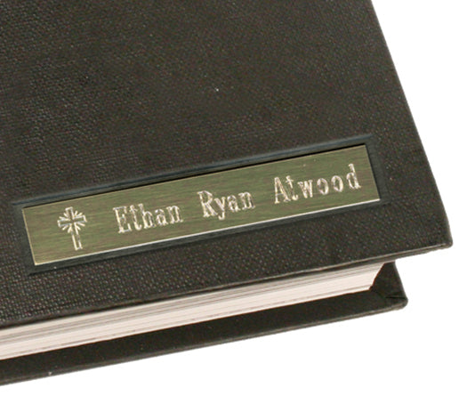 One-line Name Plate, One Icon